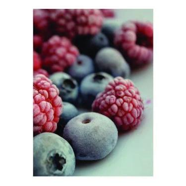 Imagem de Quadro Para Bares E Restaurantes Fruta Framboesa Mdf 20x30 - Artsim Pr