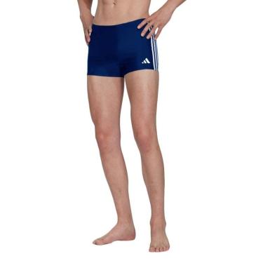 Imagem de Sunga Boxer Adidas 3 Stripes Masculina - Marinho GG-Masculino