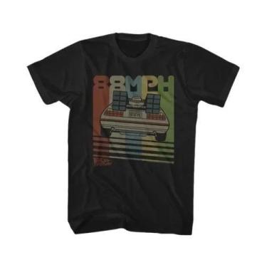 Imagem de Camiseta Masculina Vintage Com Estampa De Carro Do Filme Regresso Ao F
