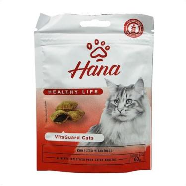 Imagem de Snack hana healthy life vitaguard cats para gatos adultos 60g