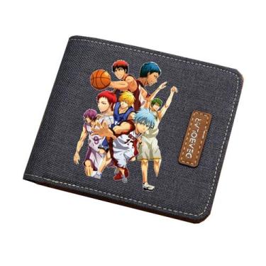 Imagem de Carteira Kurokos Basketball Anime Characters Slim BiFold Wall - Yiweis