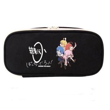 Imagem de Bolsa de lápis Bocchis Rocks Gotohs Historis Anime Oxford 20,5x4x9cm -