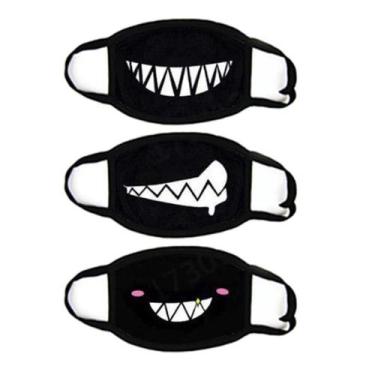 Imagem de Conjunto de máscaras faciais, 3 peças de algodão respirável Personalit