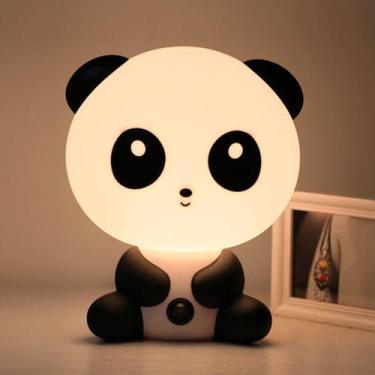 Imagem de Candeeiro de mesa Night Light Candeeiro de cabeceira Cute Panda para c