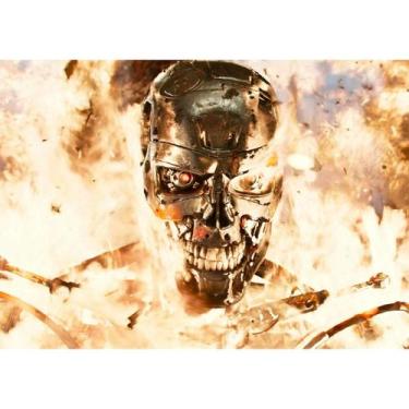 Imagem de Pôster de anime retrô Terminator Arnold Schwarzenegger 42x30cm - yiwei
