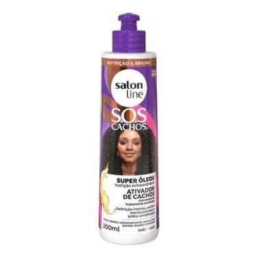 Imagem de Ativador De Cachos Salon Line S.O.S. Super Óleos Nutritivo 300Ml