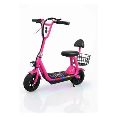 Imagem de Patinete Elétrico Infantil Homem-Aranha 250W 18km 3 Velocidades Suport