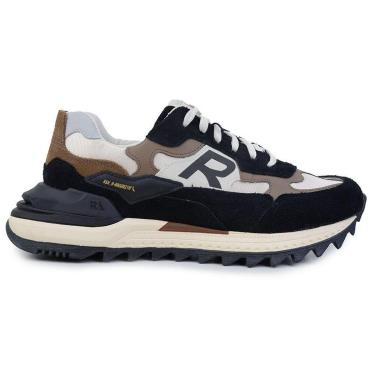 Imagem de Tênis Masculino Reserva Brooklyn Couro Preto - R754-Masculino