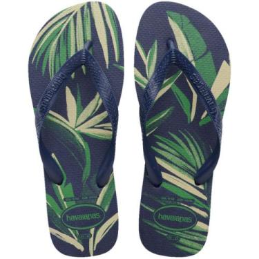Imagem de Chinelo Havaianas Aloha Fc Masculino, Marinho, 37/38