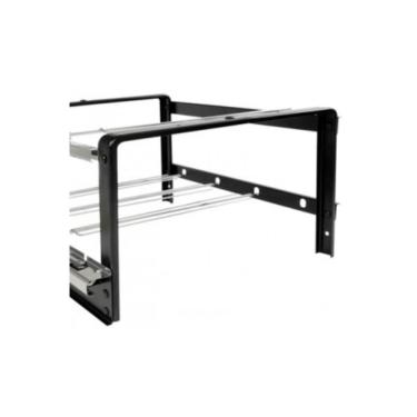 Imagem de Suporte Churrasqueira de Alvenaria Em Aço Reforçado Preto Kit 1006 – Giragrill