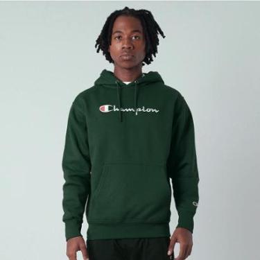 Imagem de MOLETOM CANGURU CHAMPION LIFE SUPERFLEECE SCRIPT LOGO EMB-Masculino