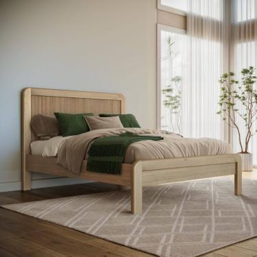 Imagem de Cama Queen Madeira Maciça 3309U Nest Tauari Finestra