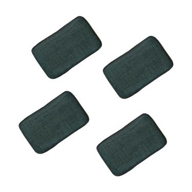 Imagem de Conjunto de Travessas Retangulares Médias Porto Brasil Juta Oceano 27x16cm - 4 Peças