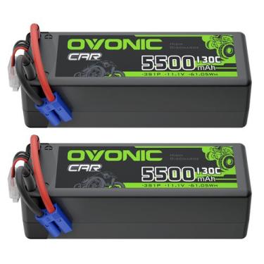 Imagem de Bateria OVONIC 3S LiPo 5500mAh 11,1V 130C EC5