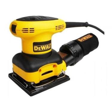 Imagem de LIXADEIRA DEWALT ORBITAL 1/4" DE FOLHA DWE6411B2 Amarelo/Preto 220v - 