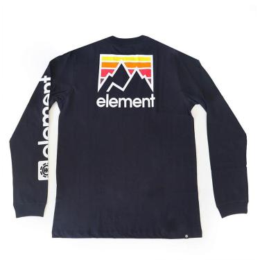 Imagem de Camiseta Manga Longa Element Joint - Preto-Masculino