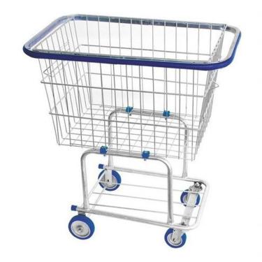 Imagem de Carrinho de Compras para Condomínio Carrinho para Condomínio 140L para Transporte de Volumes em Aço Carbono SAE 1020