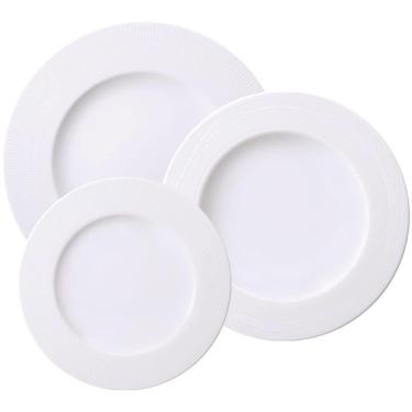 Imagem de Jogo De Pratos Tramontina Nexus Em Porcelana Decorada 12 Peças - 96589045