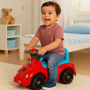 Imagem de Carrinho Andador Infantil Ketokinha Princesa Kendy Brinquedo Dog Azul 