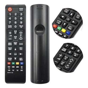 Imagem de Controle Remoto Samsung Smart TV Hub Compatível Modelos - Congratulati