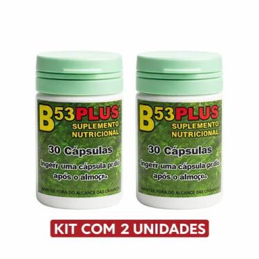 Imagem de Kit 2 B53 Plus 30 Cápsulas - Suplemento Natural com Frete Grátis - no-