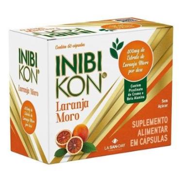 Imagem de Inibikon Laranja Moro 60 Cápsulas La San Day-Unissex