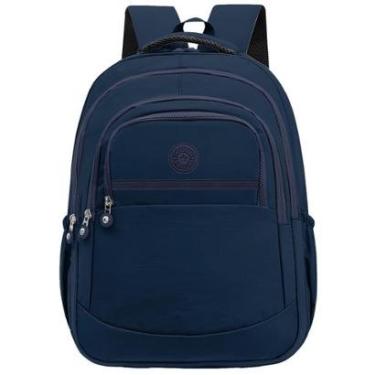 Imagem de Mochila Escolar Bolsa Grande Feminina Com Espaço Para Notebook Dia a Dia Trabalho Facul...