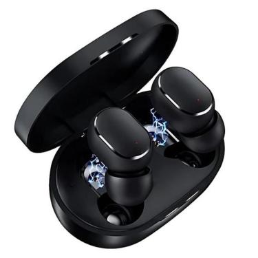 Imagem de Fone de Ouvido Bluetooth Xiaomi Redmi Airdots 2 Estéreo sem Fio com Autonomia Até 12 Ho...