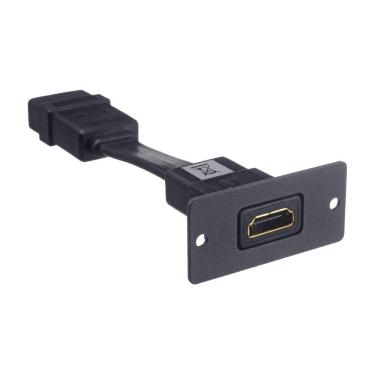 Imagem de Placa De Inserção Hdmi Fêmea. X Fêmea Preto (kramer)