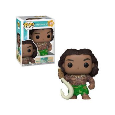Imagem de Funko Pop Maui com Anzol Disney Moana 2 1547, Maui com Anzol