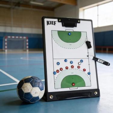 Imagem de Prancheta Tática Magnética Handebol com Caneta Kief