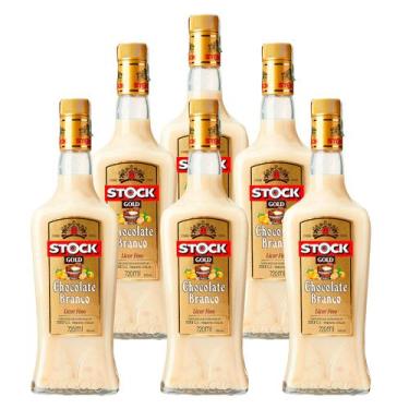 Imagem de Licor Fino de Chocolate Branco Stock Gold 720ml 6 Unidades