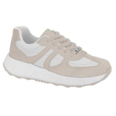 Imagem de Tenis vizzano casual ref 1452.106.30807 feminino, 38, Branco, Cinza