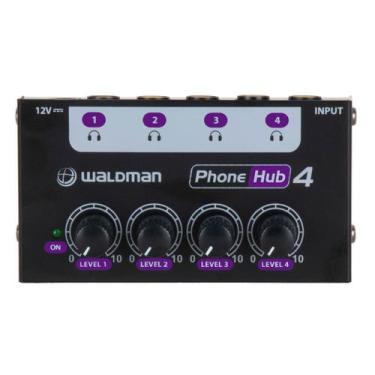 Imagem de Amplificador Waldman p/ fones de ouvido Phone Hub 4 canais