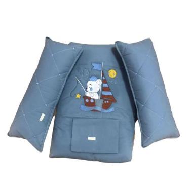 Imagem de Kit De Berço Ursinho PLAY C/Colchinha/Baguet e Fronha Júlia Baby