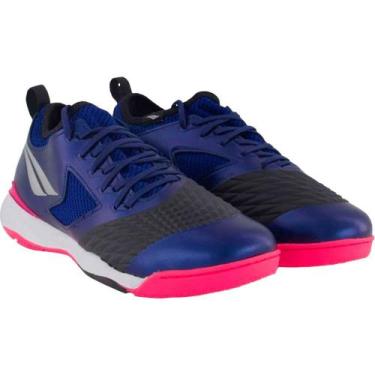Imagem de Tênis Futsal Penalty Max 1000 Ecoknit Masculino, Marinho, 38