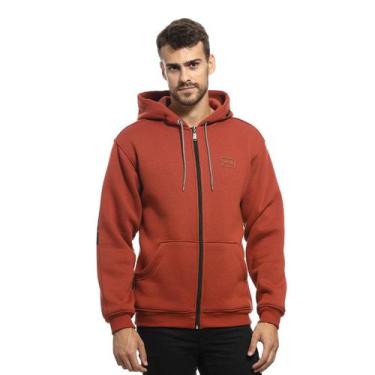 Imagem de Blusa de Moletom Aberta VLCS Liberdade, Telha, P
