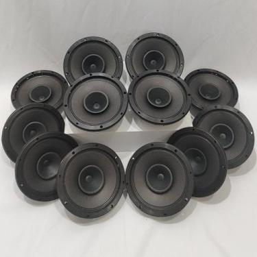 Imagem de Kit 12 Pçs Alto Falante Bravox Full Range F6 6 30w 8ohms Preto