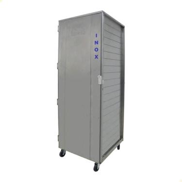 Imagem de Câmara de Fermentação para Assadeiras 6278 58x70 para 20 Formas Estrutura Desmontada em Inox 430 Epóxi Imeca