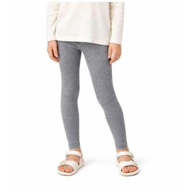 Imagem de Calca Infantil Menina Brandili Térmica Cinza Mescla - 80150, 16, Cinza