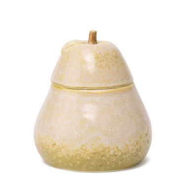 Imagem de Pote Decorativo Pêra em Cerâmica 12cm 22949 Mart