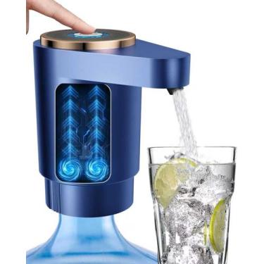 Imagem de Bomba para Galão de Água Cozycharm com USB Recarregável e Motor Duplo