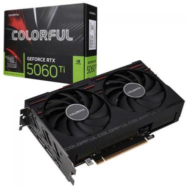 Imagem de Placa de Vídeo Colorful NVIDIA GeForce RTX 5060 Ti Gaming DUO 16GB-V, 