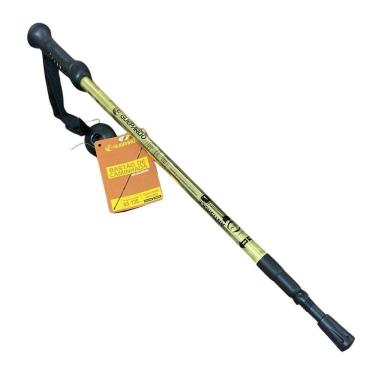 Imagem de Bastão de Caminhada Trilha Anti-Shock Duralumínio Amarelo Nautika