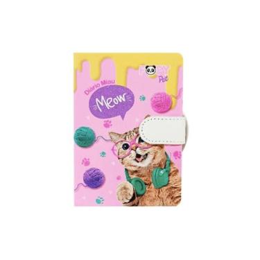 Imagem de Diário Miau Pet Fofy  Diário Criativo Infantil DecoradoDiário Miau Pet