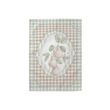 Imagem de Pano De Copa Estampado Outono Floral Dohler, Verde