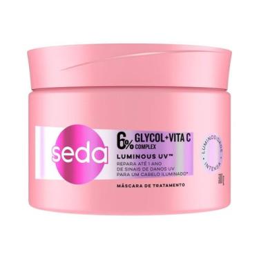 Imagem de Máscara Tratamento Seda Glycol Vita C Luminous UV 300g Hidratação Bril