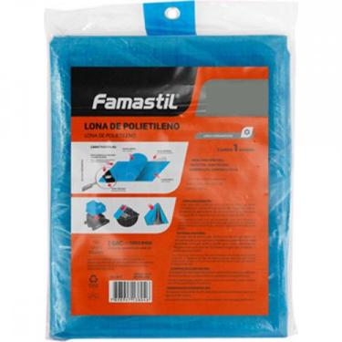 Imagem de Lona Carreteiro Famastil 12X10 Azul 6026 - Foxlux