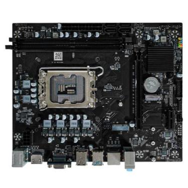 Imagem de Placa Mãe KMEX H610S4 Com Chipset Intel H610 Soquete LGA1700 e Suporte