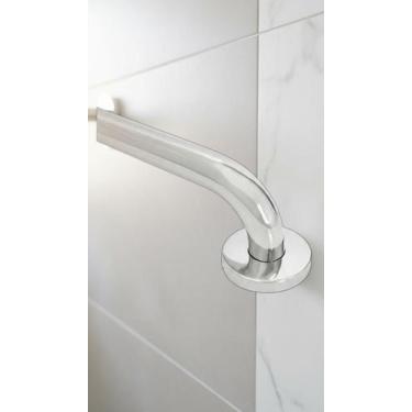 Imagem de Barra de Apoio Idoso Aço Inox 304 30cm Polido - Congratulations Store